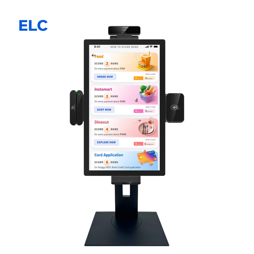 Tablets - 터치스크린 레스토랑 POS 시스템 키오스크, 24인치