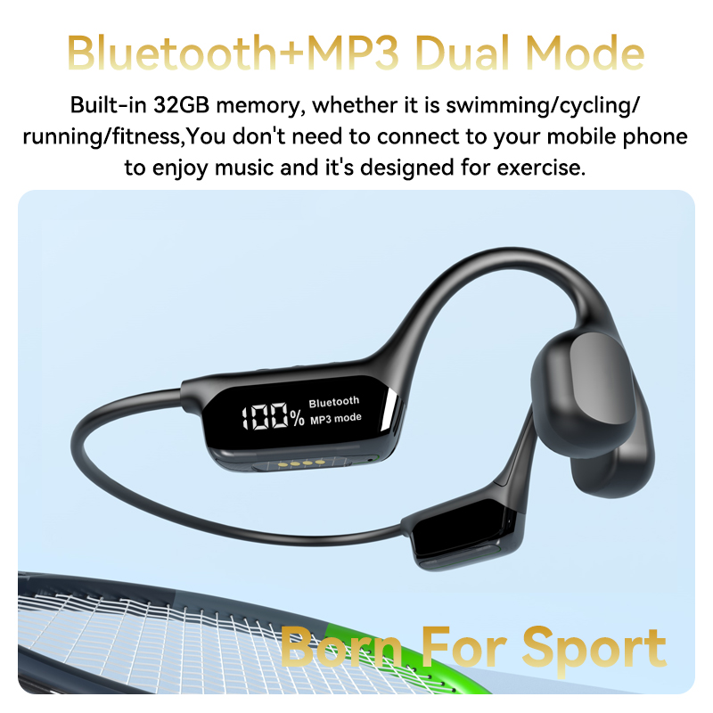 LonMao S10 무선 IPX8 방수 골전도 헤드폰  - Bone Conduction Running Headphones 리뷰 및 가격