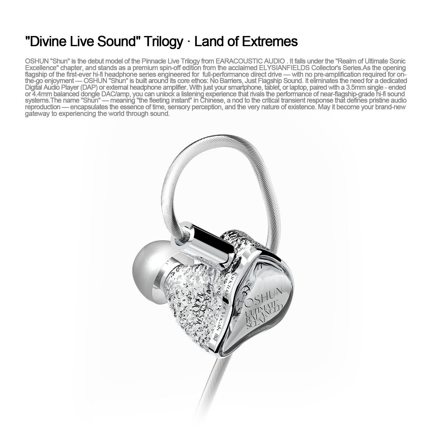 Oshun Utopia LTD 듀얼 자기 회로 듀얼 캐 - Planar Magnetic Iem Earphones 리뷰 및 가격