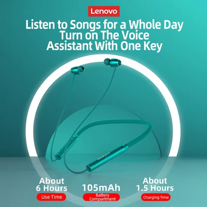 Origial Lenovo HE05X 블루투스 이어폰  - Magnetic Neckband Sports Earphones 리뷰 및 가격