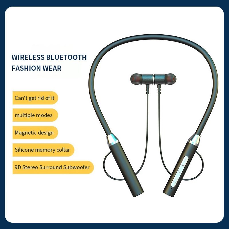 Fone Bluetooth 5.0 넥밴드 이어폰 스테레 - Magnetic Neckband Sports Earphones 리뷰 및 가격